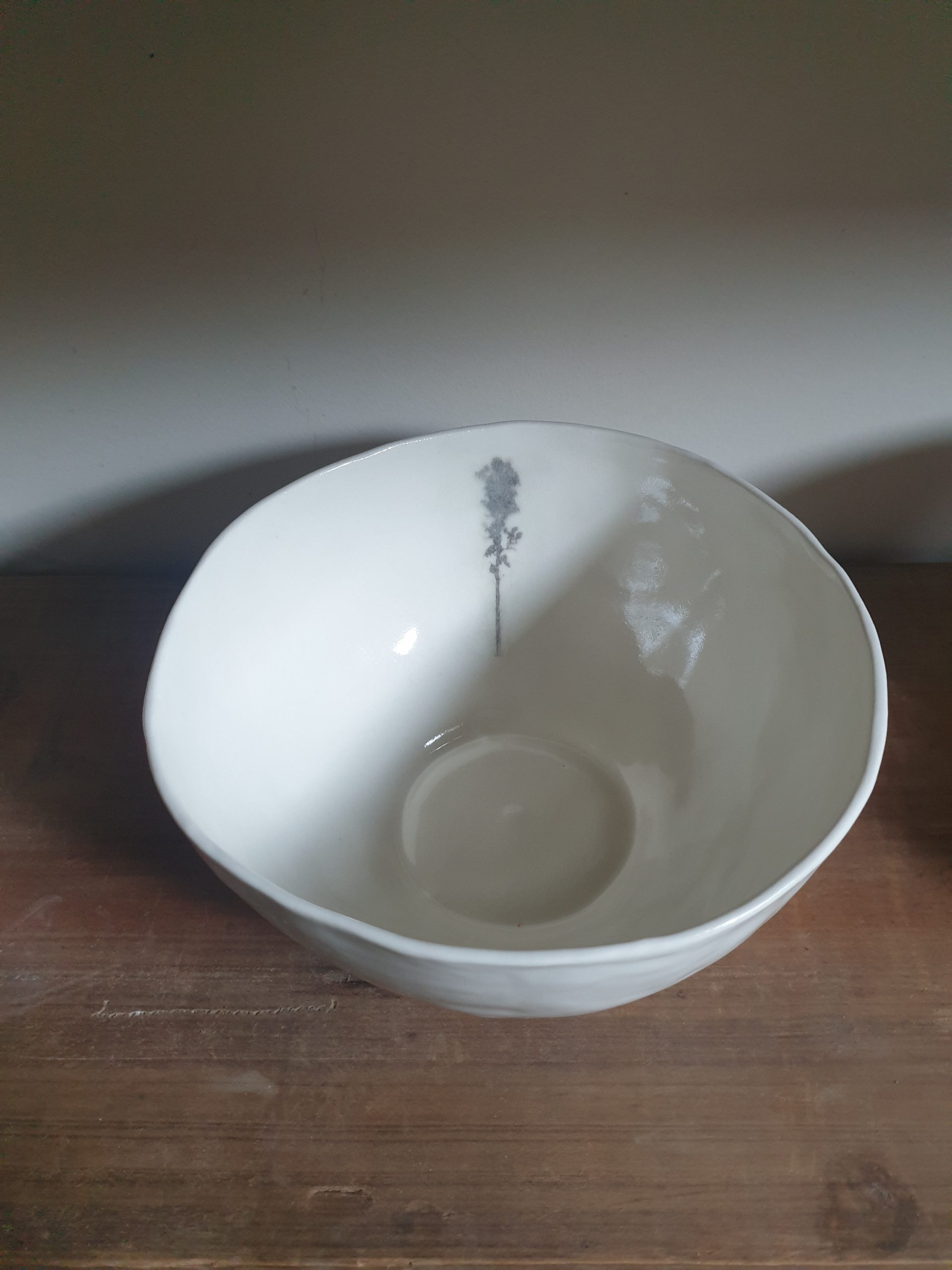 Gloriously un-round ironbark noodle bowl - Image 2